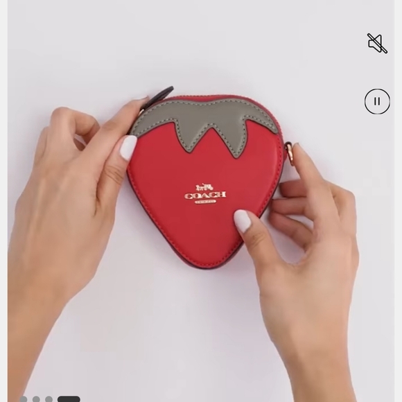 Strawberry Coin Case - Picture 5 of 7